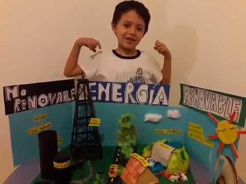 Tipos de Energías maqueta