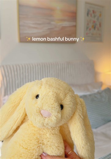 Unboxing My Dream Jellycat Bunny: Lemon Bashful Bunny!