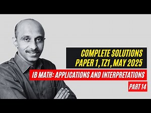 IB Math AI HL | May 2025 P1 (TZ1) | Q14 Complex Numbers (Polar & Euler Form)