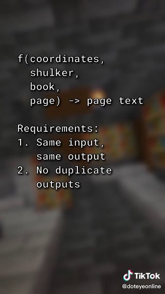 How the Minecraft Library of Babel Works Part 4: Generating Page Text #minecraft #code