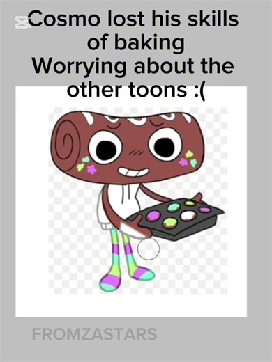 cosmo in my AU!! [the looney toons]