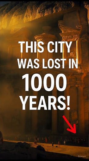 This City Was Lost for 1000 Years 😱 | Petra Mystery #history
