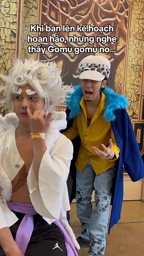 Thằng làm thằng phá 🙂 #pingle #cosplay #onepiece