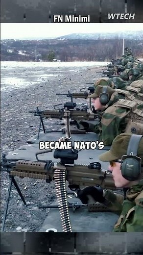This light machine gun reigns supreme in NATO !