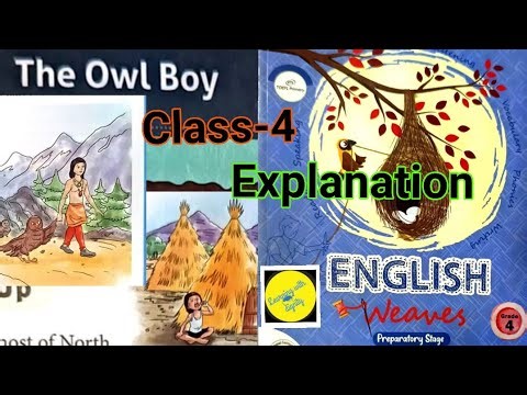 The Owl Boy Class 4 Chapter 11 English Weavesbook #explanationTheOwlBoyClass4Chapter11EnglishWeaves