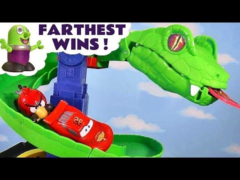 Funlings Toy Car Cobra Challenge with Character Cars