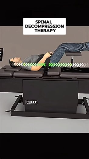 “Is spinal decompression just traction?” No and that misunderstanding keeps people in pain. Spinal decompression therapy is a clinically guided physiotherapy technique designed to reduce pressure on spinal discs and nerves without surgery. When your spine is compressed for long periods • discs lose hydration • nerves get irritated • pain travels into the legs or arms • movement becomes guarded 💡 What spinal decompression actually does ✔ Gently unloads compressed discs ✔ Improves disc nutrition 