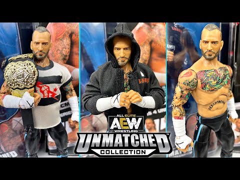 AEW UNMATCHED SERIES 4 CM PUNK FIGURE REVIEW!