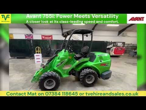 Avant 755i from TVE: Power meets Versatility