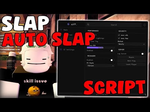 [🔥RELEASE] Roblox Slap Script Auto Slap & Auto Dodge Pastebin 2025