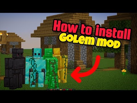 how to add extra golems in minecraft 🤯
