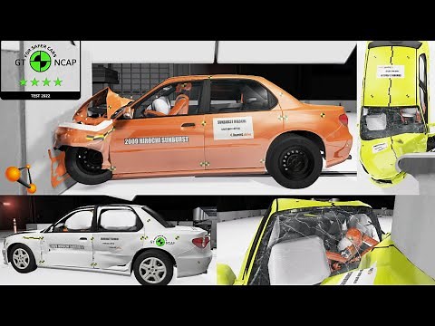 Hirochi Sunburst Airbags Crash Test NCAP | BeamNG.drive
