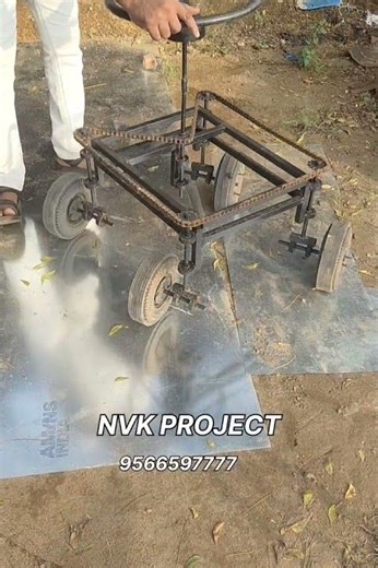 FOUR WHEEL SET UP STEERING OPERATION SYSTEM#shorts#trendingshorts#NVKnamakkal#youtubeshorts