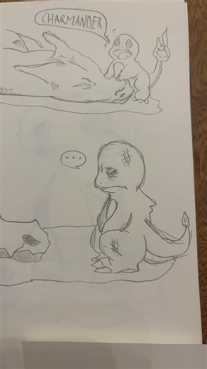 Cubone’s back story 🦴#drawing #pokemon #viral