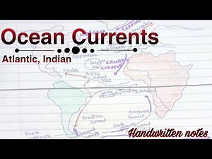Ocean Currents-- ATLANTIC, PACIFIC oceanic currents || World Geography