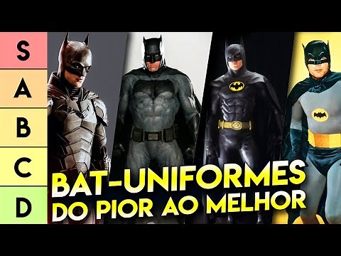 TOP UNIFORMES DO BATMAN - Do Pior ao Melhor!