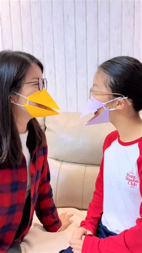 paper crafts creator on Instagram: "🐦😷✨ Step by Step: Paper Bird Beak Mask ✨📄 #fblifestyle #PaperBirdMask #BirdBeakMask #PaperCraft #DIYCreative"