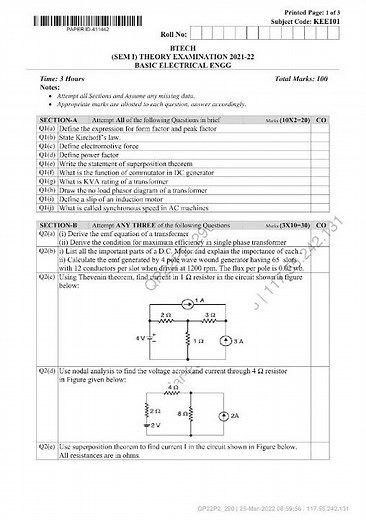 B.Tech PPS Previous Year Question Paper | Programming for Problem Solving PYQ 2025