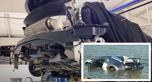 Bugatti Veyron Driven Into A Lake In 2009 Is Finally Being Rebuilt | Carscoops