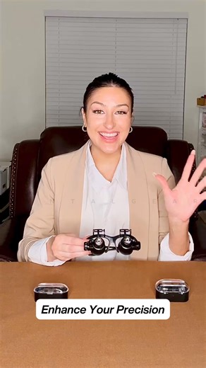 ✨ Get precision you can trust with the Dental LED Magnifying Glasses...