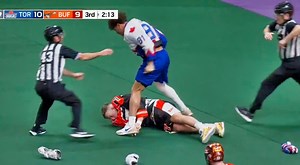 VIDEO: Crazy Lacrosse Fight Ends In Brutal KO During NLL Game Between Toronto & Buffalo