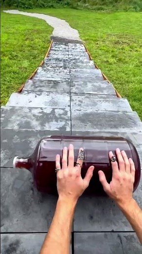 Breaking Glass Bottles🔥 - Crushing Crunchy & Soft Things💥🌈⚠️
