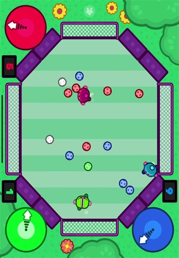 Football ⚽ 4 Way | 234 Player Mini Games #shorts #youtubeshorts