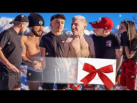 LE DERNIER QUI RENTRE DANS LE CHALET GAGNE CETTE ENVELOPPE ! (j'ai faillit perdre mon pied)