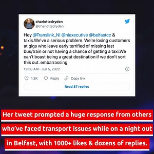 Belfast's 'embarrassing' night out transport problems need sorted says music hub boss | Belfast Live