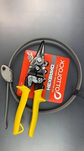 Cut in Seconds $75 Ottolock Hexband Bike Lock #lockpick #lockpicking #picklock #locks #lockpicker #fyp #padlock | Picking Locks