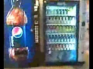 New Dixie-Narco Bevmax 4 Glass Front Aquafina Vending Machine at UNM Mitchell Hall