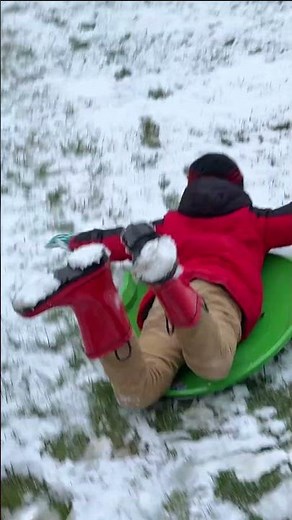 Sledding With No Snow