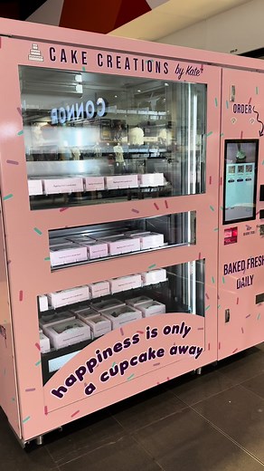 Delicious Mini Cupcakes in Craigieburn Vending Machine