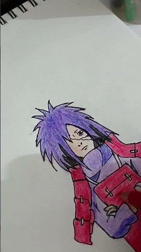 how to draw madara drawing#anime😏🤫