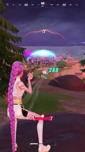 Decent Headshot With The Hunting Rifle! #fortnite