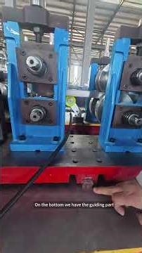 Working Principle of the C&U Roof Ceiling Roll Forming Machine |Maquina conformadora de perfiles CU