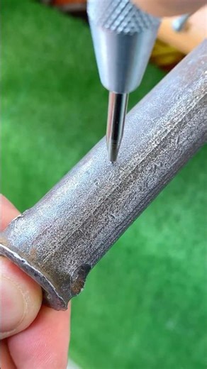 📍 Automatic Center Punch for Quick and Accurate Marking #diy #lifehacks #tips