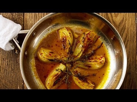 Orange & Chili Pepper-Braised Fennel - Cook Taste Eat
