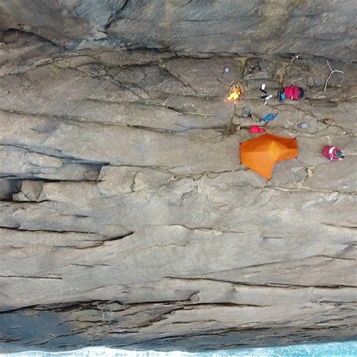 241K views · 3.3K reactions | Climbing down a cliff to Camp and Fish #fishing #adventures #exploring #catchandcook | Gido’s Fishing Adventures | Facebook