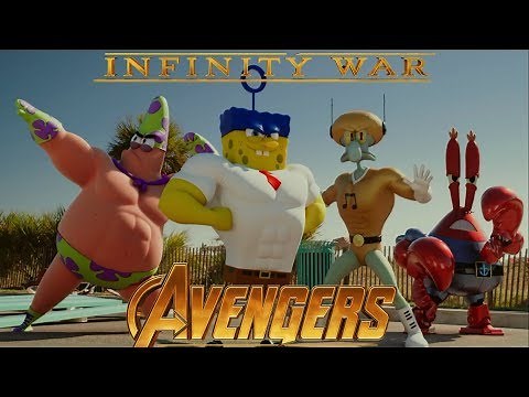 Avengers: Infinity War. Trailer. AMV. SpongeBob SquarePants