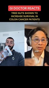 #duet with @drmarkhyman Regular intake of tree nuts has been shown to decrease recurrence of colorectal cancer and also improve survival. Amazing! #healthyfood #healthycooking #cancer #guthealth #guttok | The DOC