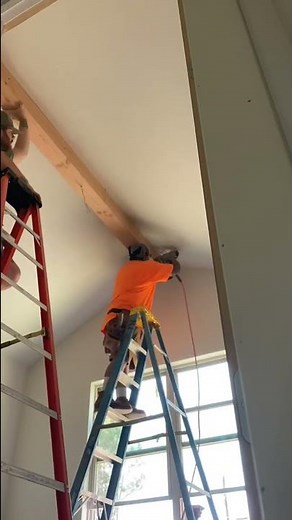 Woodworking & Carpentry | Ceiling Beam Install