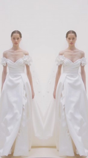 Each regal gown is carefully crafted to enhance aesthetics of symmetry, balance and harmony. Discover the ELIE SAAB Fall 2023 Bridal collection in all boutiques and on www.eliesaab.com #ELIESAAB #ELIESAABBRIDAL #ESBRIDALFALL23 #WHATTOWEAR #WEDDINGTIKTOK