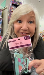 66K views · 3.1K reactions | I finally went to Dollar Tree to get that nail brush you all keep reminding me about. But here’s the thing—you can’t just run in for one item. You have to wander. And of course, five items and $21 later… I’m questioning the name of this store! What’s your Dollar Tree downfall? #MommaApplesauce #DollarTreeFinds #ShoppingAdventure #BudgetHaul #RetailTherapy | MommaApplesauce | Facebook