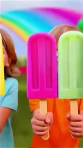 The Colors Song (with Popsicles) | ‪@‬happy Nursery Rhymes & Kids Songs