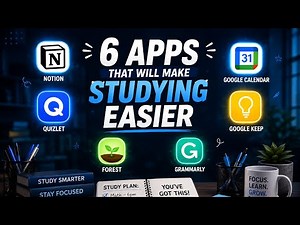 6 Apps That Will Make Studying Easier📚✨