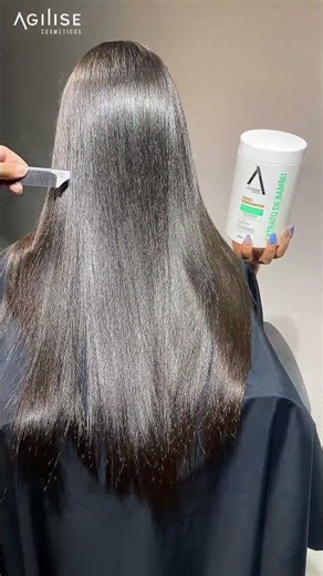MÁSCARA BAMBU E PERFUME CAPILAR AGILISE COSMÉTICOS