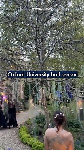 Oxford University ball season ✨ #OxfordUniversity