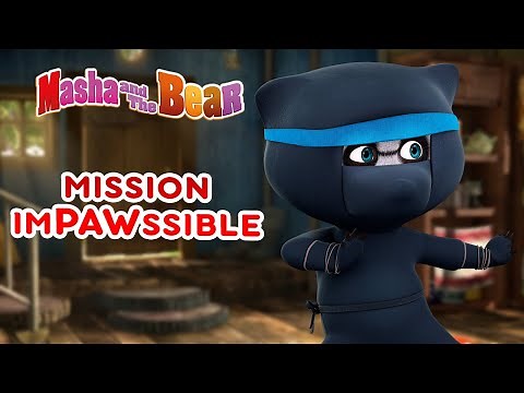 Masha and the Bear 👱‍♀️🐼 MISSION IMPAWSSIBLE 🐾 Best episodes cartoon collection 🎬