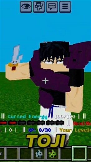 TOJI vs JOGO: Sorcerer Killer vs Disaster Curse | Minecraft Jujutsu Awakening Addon mod mcpe 1.21+